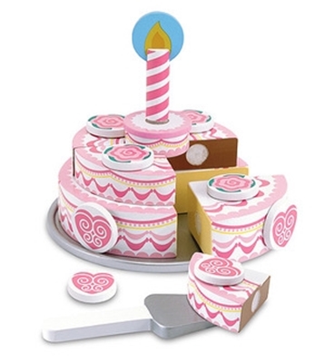 Obrázek z Melissa & Doug Krájení - Třípatrový dort na oslavu 
