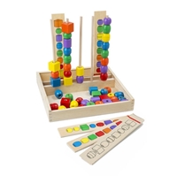 Obrázek Stohování dřevěných korálků Melissa & Doug