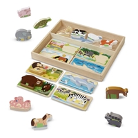 Obrázek Melissa & Doug - Obrázkové tabulky se zvířaty